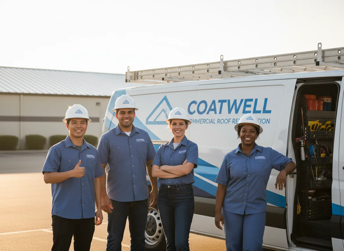 Commercial roof coating company in Whiteside, TN